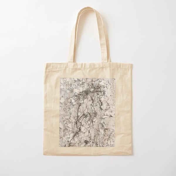 BRANCHED ROOTS 1 - Subterranean Conversation Exposed Cotton Tote Bag