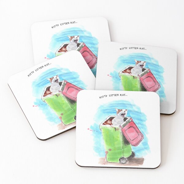 Item preview, Kitty Litter Kat designed and sold by LunaticPainter.
