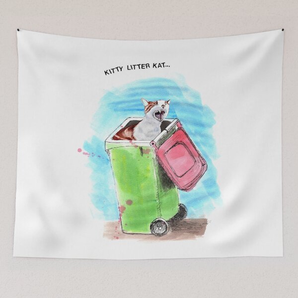 Item preview, Kitty Litter Kat designed and sold by LunaticPainter.