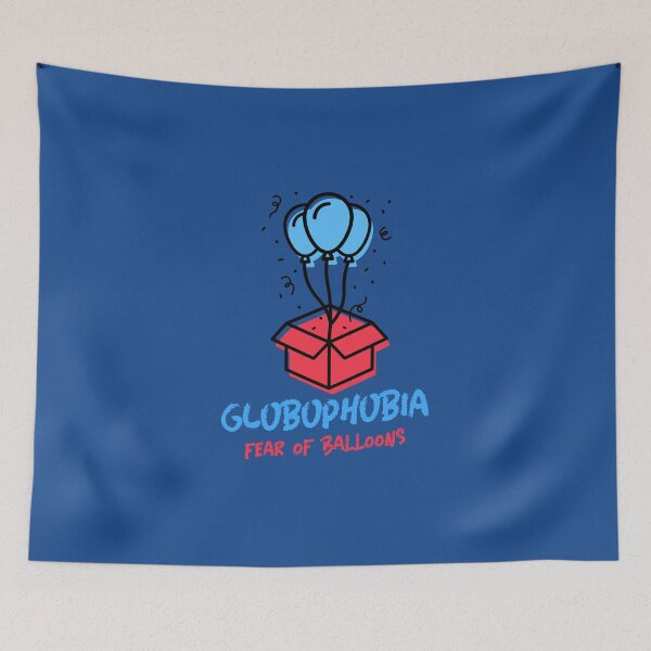 Item preview, Globophobia - fear of balloons designed and sold by PhobiaStore.