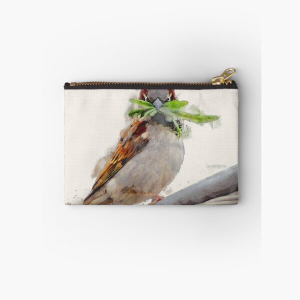 Item preview, Brushed Watercolor brown bird designed and sold by amazimals.
