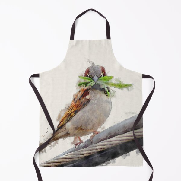 Item preview, Brushed Watercolor brown bird designed and sold by amazimals.
