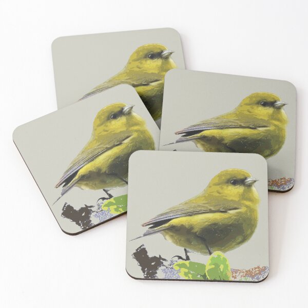 Item preview, ʻAkekeʻe, Kauaʻi Honeycreeper designed and sold by NJartbyNJacobson.