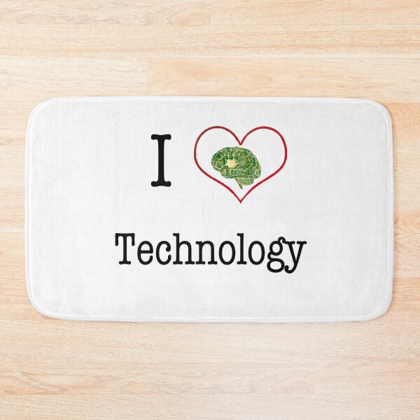Aperçu de l'œuvre I Heart Technology créée et vendue par Emilyromrell.