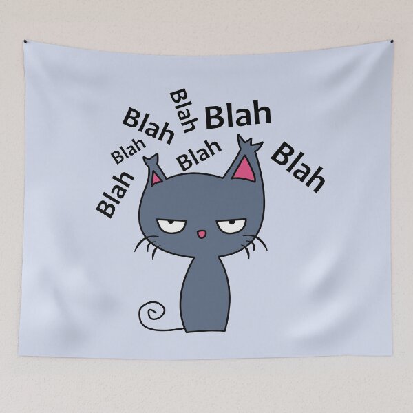 Item preview, Blah the Cat designed and sold by MM92.
