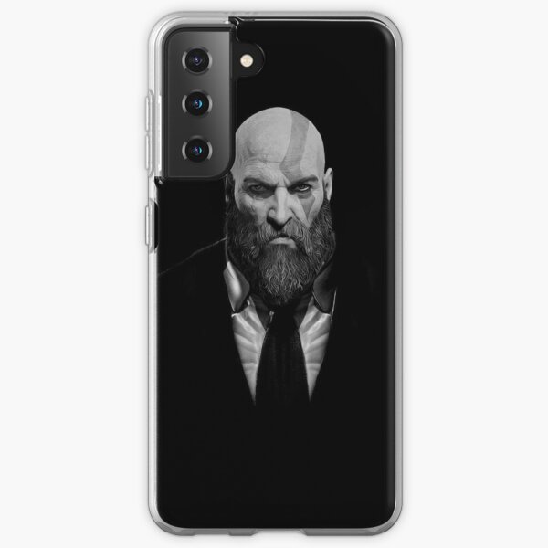 Kratos God of War in Suit Samsung Galaxy Soft Case
