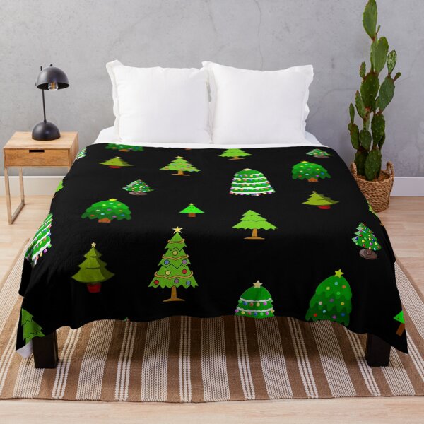 Item preview, Christmas Decorated Trees Pack In Black designed and sold by LuckyKermit.