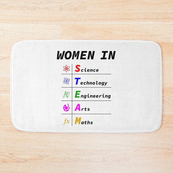 Item preview, Women In STEAM, Women In STEM, Women In Tech, Woman in Science Technology Engineering Arts and Mathematics designed and sold by Max-Wear.