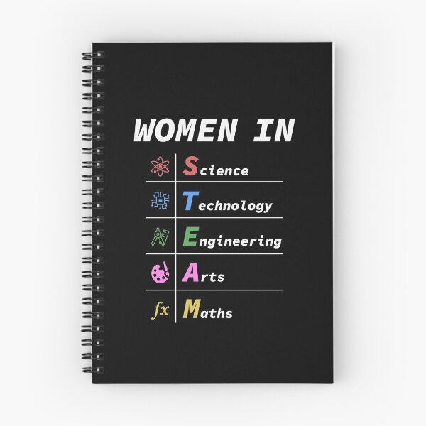 Item preview, Women In STEAM, Women In STEM, Women In Tech, Woman in Science Technology Engineering Arts and Mathematics, Dark designed and sold by Max-Wear.