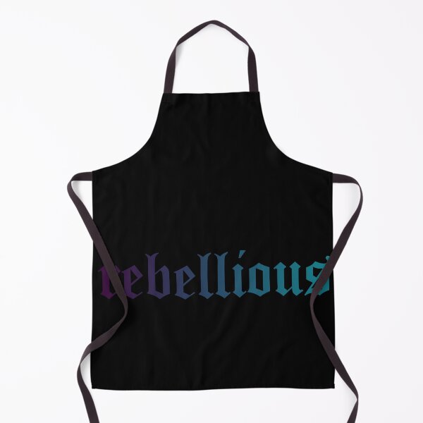 Item preview, rebellious Old English font blue designed and sold by everything4eva.