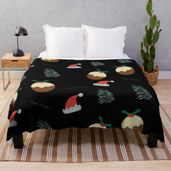 Item preview, Happy Christmas Pattern Items Pack In Black designed and sold by LuckyKermit.
