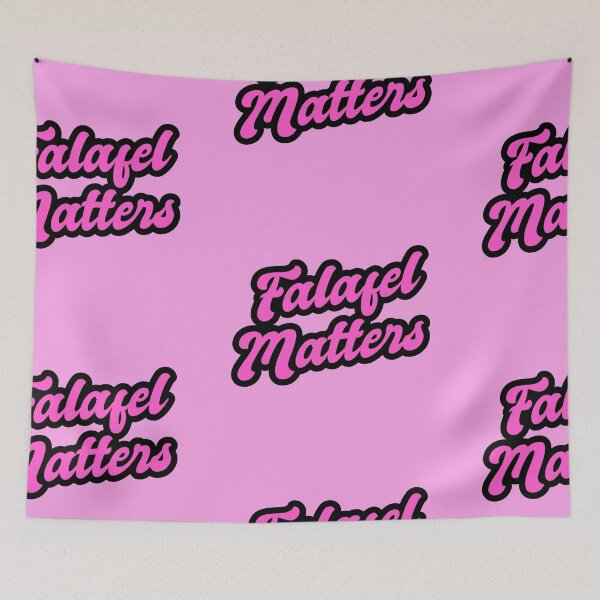 Item preview, Falafel Matters - Pink designed and sold by Chubuter.