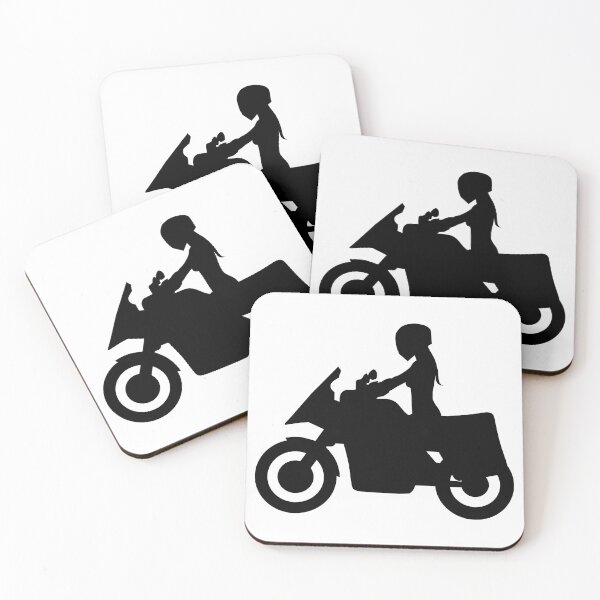 Item preview, Tourer Motorcyclist Travel Enduro Biker Travel Machine Bikergirl Travel Motorcycle Biker-Girl designed and sold by RS-Design-Biker.