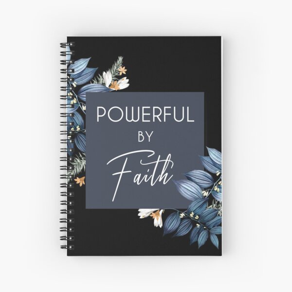 POWERFUL BY FAITH - 2021 JW Convention Spiral Notebook