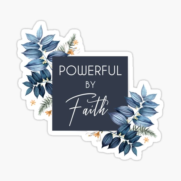 Item preview, POWERFUL BY FAITH - 2021 JW Convention  designed and sold by KA DESIGNS.