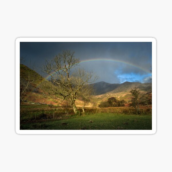 Rainbow, Valley's End Sticker