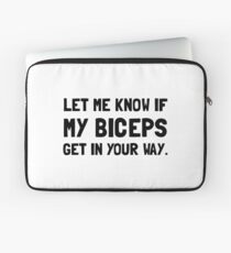 My Biceps Laptop Sleeve