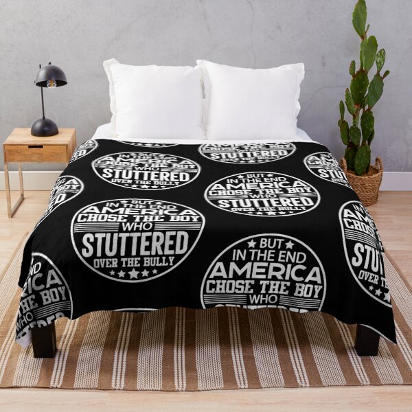 Item preview, But In The End America Choose The Boy Who Stuttered | Biden 46 designed and sold by GravitiTees.