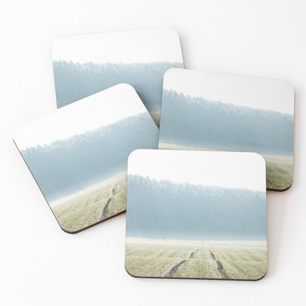 Item preview, Misty autumn field designed and sold by EverydayHermit.