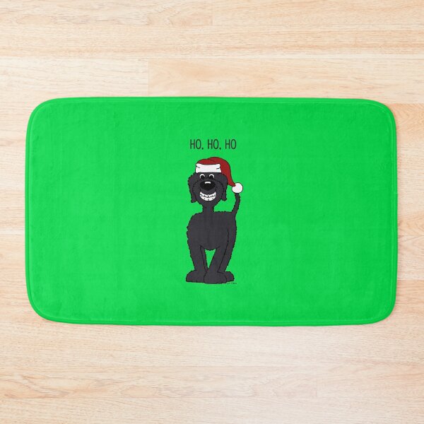 Item preview, Black doodle Santa Claus designed and sold by LivHana.