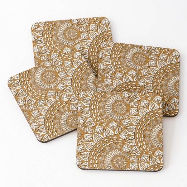 Item preview, # 111- Mandala on white background - King of France Period - Kook Art designed and sold by KookArt.