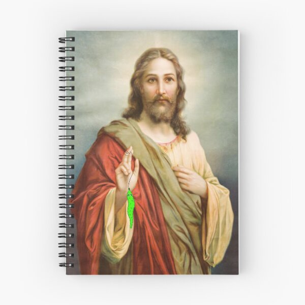 Item preview, Jesus With Worm On A String designed and sold by hadicazvysavaca.