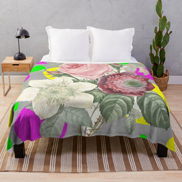 Artikelvorschau, Vintage Blumen gemischt mit Pop Art entworfen und verkauft von JoyforU.