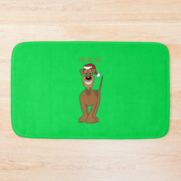 Item preview, Airedale Terrier Santa Claus designed and sold by LivHana.