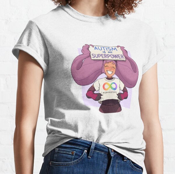 Clothing Unisex Kids Clothing Tops & Tees T-shirts Graphic Tees Chidren's dark grey autism sensory caption Tshirt 