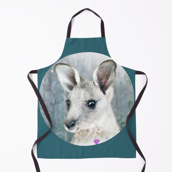 Item preview, little baby grey kangaroo 2 designed and sold by Trish Hart.