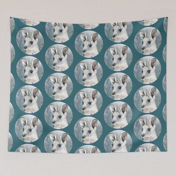 Item preview, little baby grey kangaroo 2 designed and sold by Trish Hart.