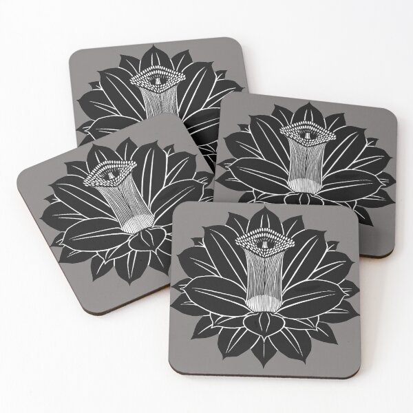 Item preview, Black and White Daffodil designed and sold by redstitchlab.
