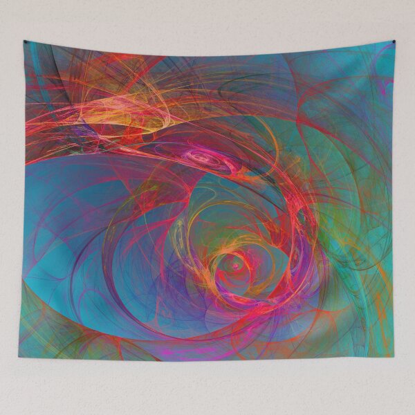 Item preview, Abstract design, pattern, colorful  designed and sold by wisamart.