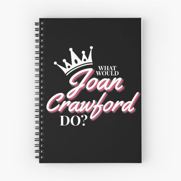 Item preview, What Would Joan Crawford Do? White on Black  designed and sold by Arkadina.