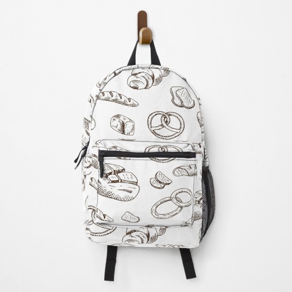 Item preview, Bread. Light pattern with flour products. Hand drawn designed and sold by Canatic.