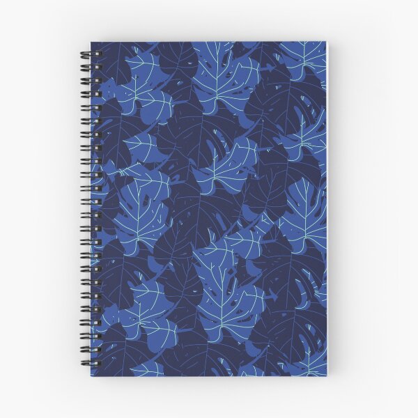 Item preview, Patrón de hojas azules designed and sold by subidesigns.