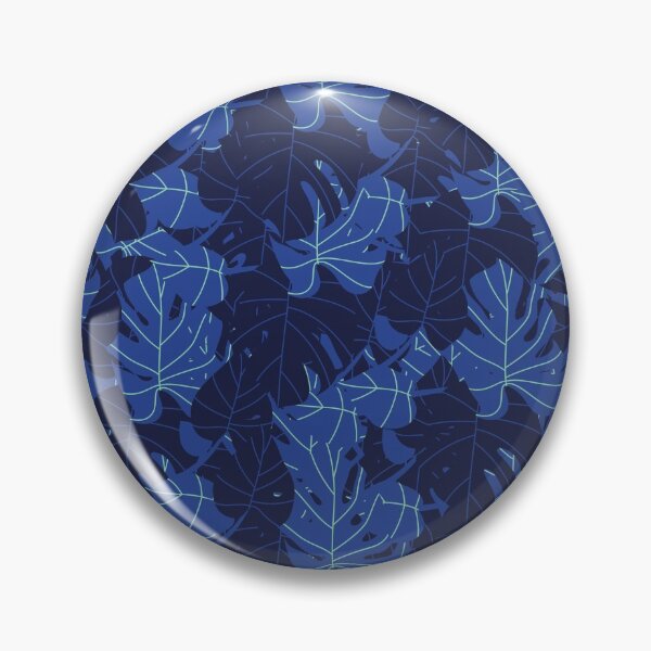 Item preview, Leafy Blue Pattern designed and sold by subidesigns.