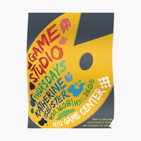 Katherine Isbister: Game Studio Poster