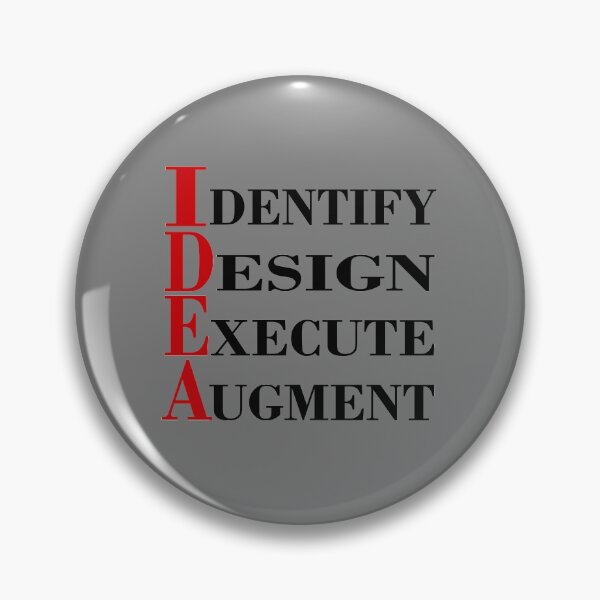 Item preview, IDEA Identify, Design, Execute, Augment designed and sold by lmcvinco.