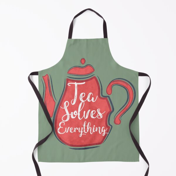 Item preview, A cup of tea solves everything designed and sold by BRU Design.