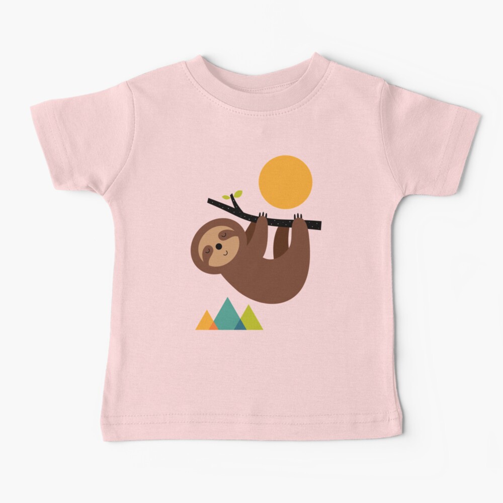 Keep Calm And Live Slow Baby T-Shirt
