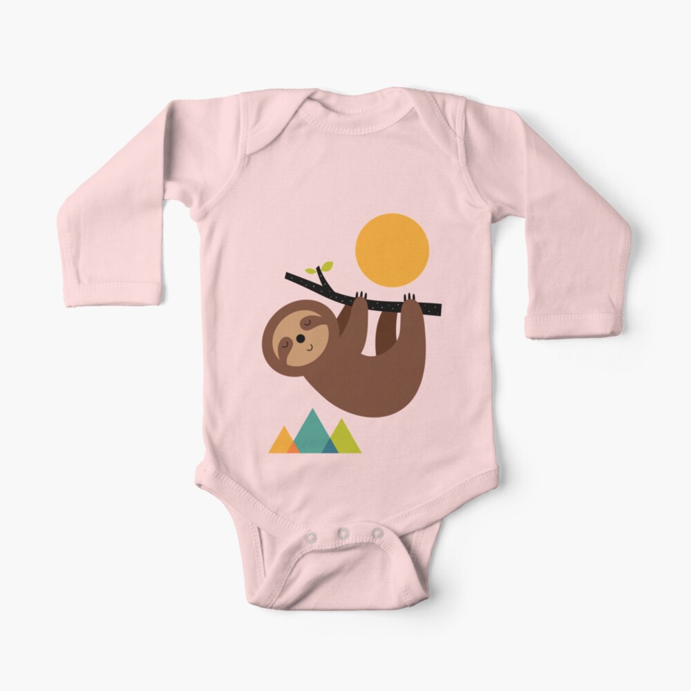 Keep Calm And Live Slow Baby One-Piece