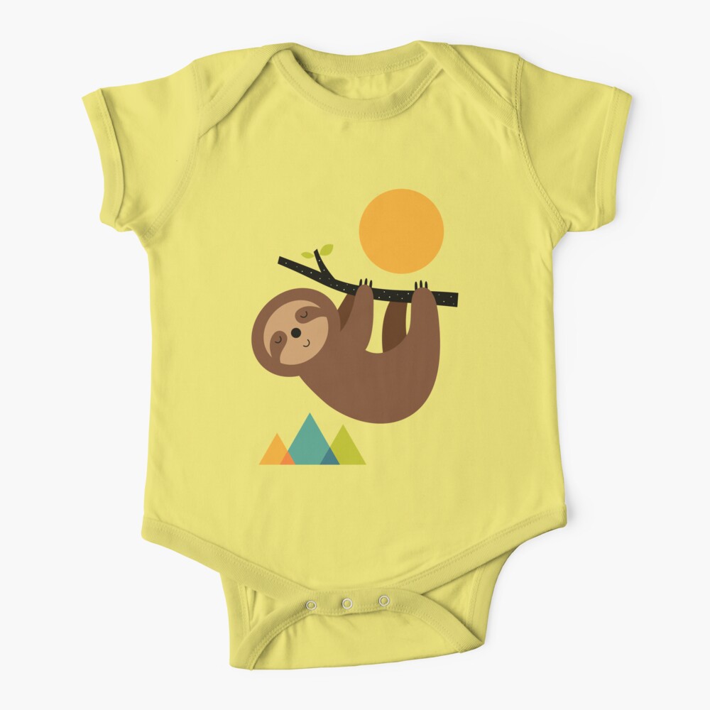Keep Calm And Live Slow Baby One-Piece