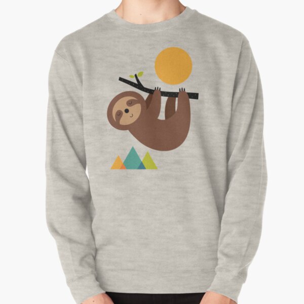 Keep Calm And Live Slow Pullover Sweatshirt