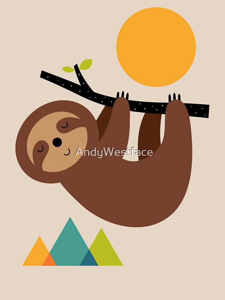 lerne ruhig zu bleiben und langsam zu leben von AndyWestface