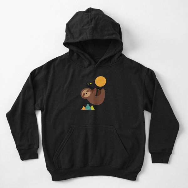 Keep Calm And Live Slow Kid Pullover Hoodie