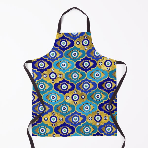 Item preview, Evil Eye Charms in Quatrefoil Pattern designed and sold by k9printart.