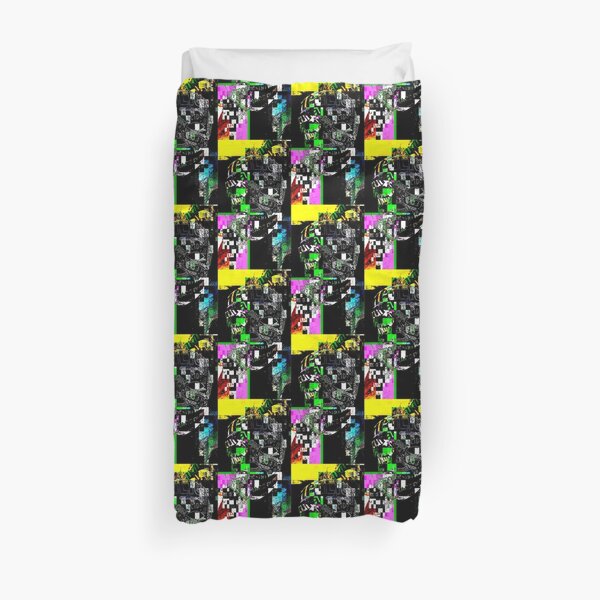 Pop Word Mask 1 Duvet Cover