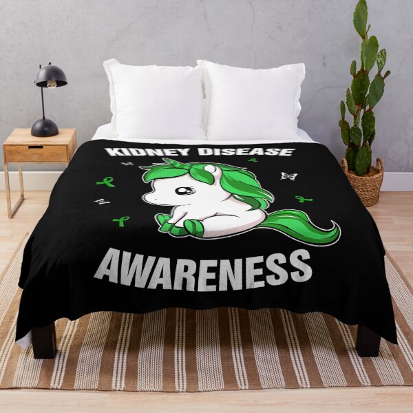 Item preview, Best Strong Kidney Disease Warrior Cancer Awareness Unicorn Lovers designed and sold by tuanitus.