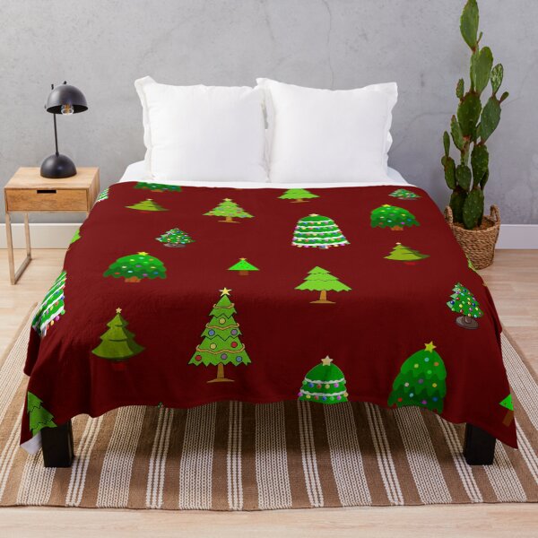 Item preview, Christmas Decorated Trees Pack In Red designed and sold by LuckyKermit.